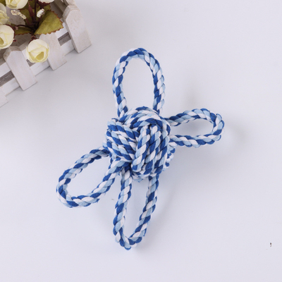 Bite Resistant Knot Pet Chew Toys Dog Cotton Rope Toys